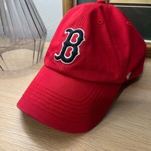 Adult fitted Boston Red Sox baseball cap, size M